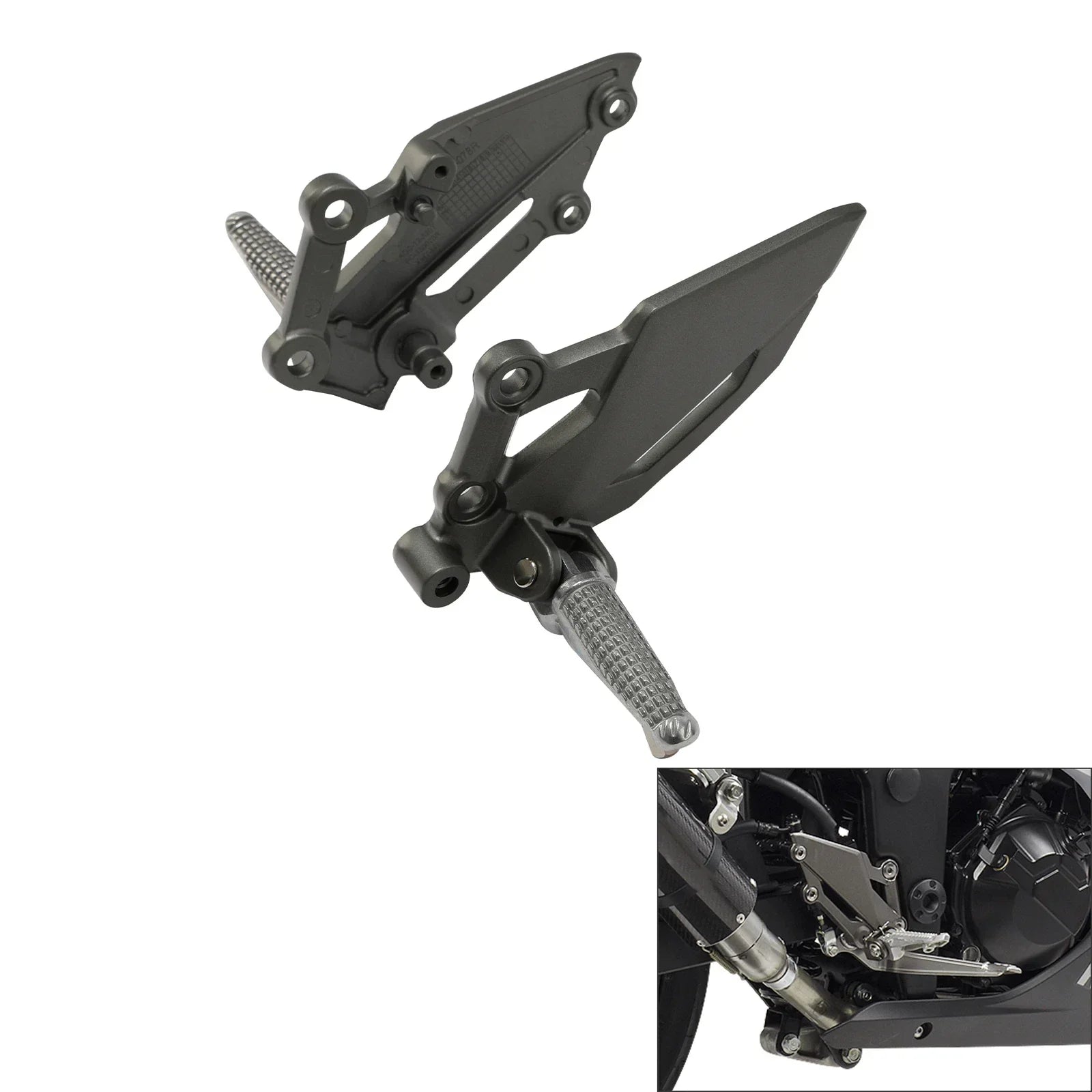 Rider Driver Footpeg Bracket for Kawasaki NINJA 300 EX300 (2013-2017)