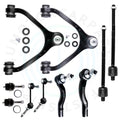 10x Front Upper Control Arm Tie Rod End for Ford Crown Victoria (2003–2011)