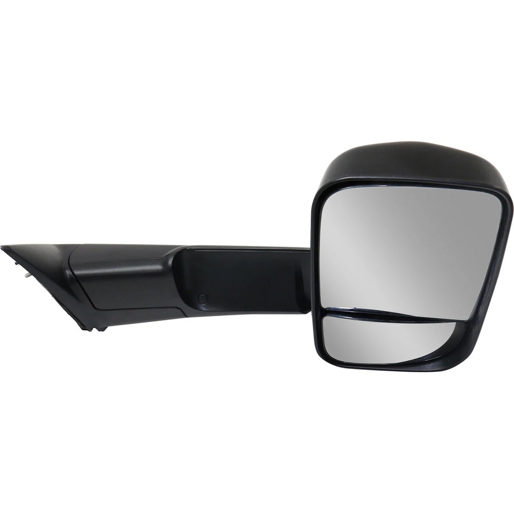 Tow Mirror for Ram 1500 (2013–2018) Passenger Side Manual Fold Blind Spot