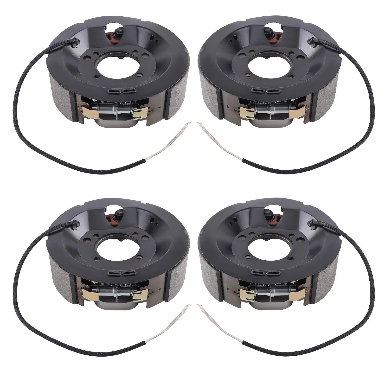 Set of 4 Electric Brake Assembly for Dexter Axle 8000 lbs (023-435-00, 23-434)