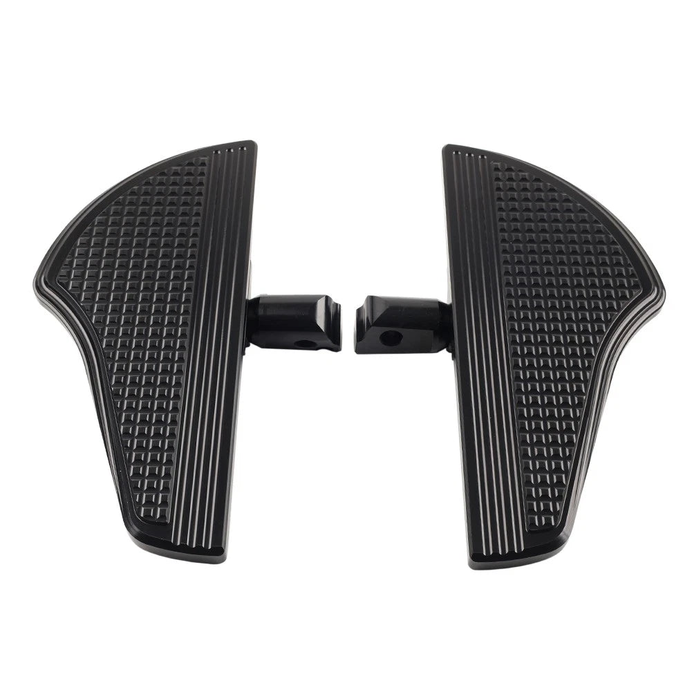 Rear Floorboards Foot Pegs for Harley Softail Street Fat Bob FXLR (2018–2023) Black