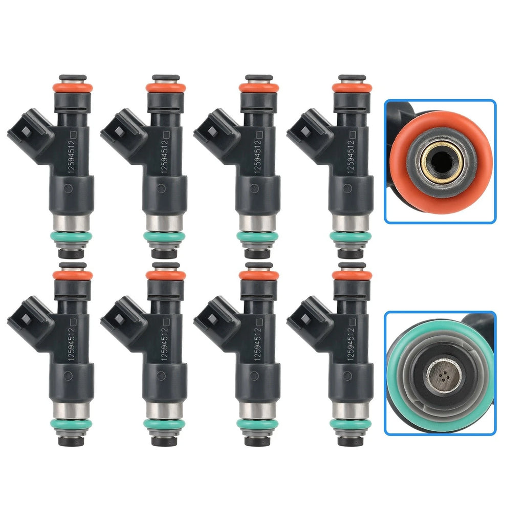 Set of 8 Fuel Injectors for Chevrolet Silverado 1500 GMC Sierra 1500