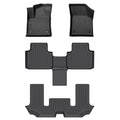 Set of 3 All Weather Floor Mats for Volkswagen Atlas (2018–2024)