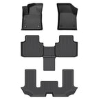 Set of 3 All Weather Floor Mats for Volkswagen Atlas (2018–2024)