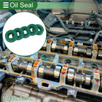 Set of 5 Oil Seal Rotary Shaft Seal 12x25x8mm High Pressure Green