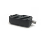 Black Skull Shifter Peg Toe Heel Rest Peg for Harley Road King Street Glide (1984–2017)