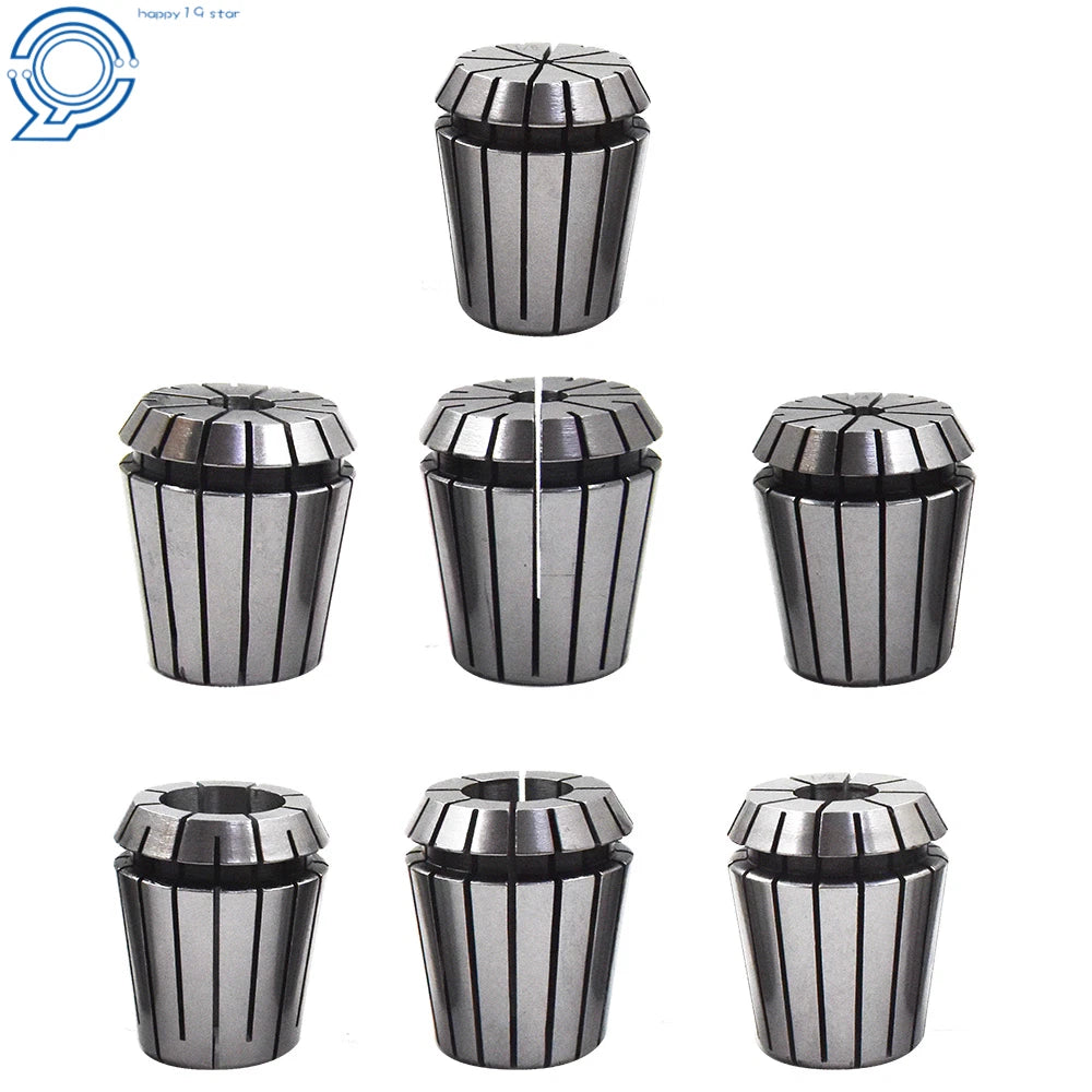 7 Pack ER32 Spring Collet 1/8"-3/4" for CNC Milling Lathe