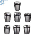 7 Pack ER32 Spring Collet 1/8"-3/4" for CNC Milling Lathe