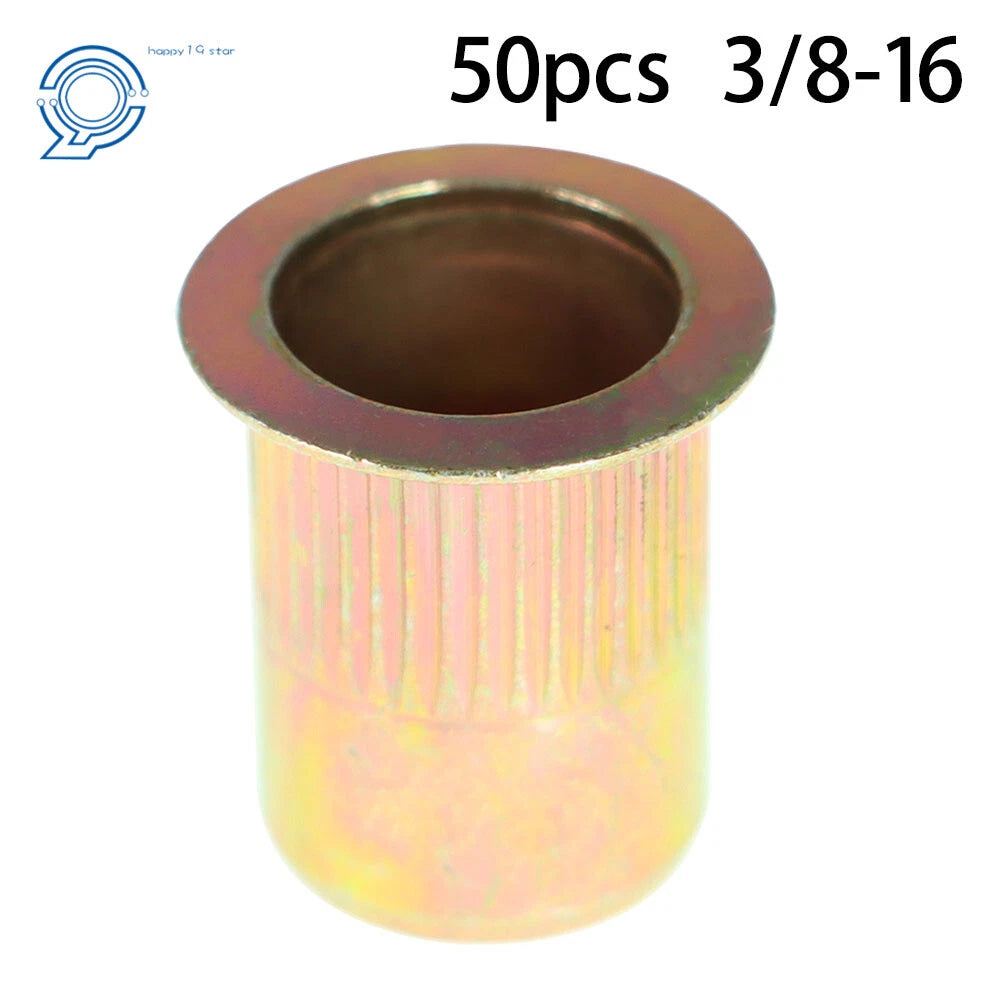 Set of 50 Rivet Nuts for Automotive Applications (Various Models)