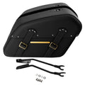 Microfiber Leather Saddlebags for Harley Fat Boy Breakout (2018–2024)