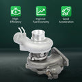 Turbocharger 49177-02500 for Mitsubishi Pajero II 2.5 TD (1990–2000)