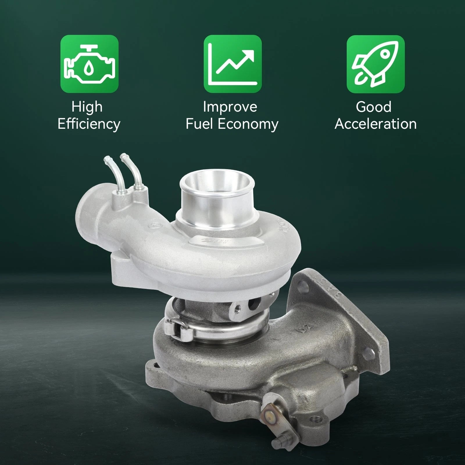 Turbocharger 49177-02500 for Mitsubishi Pajero II 2.5 TD (1990–2000)