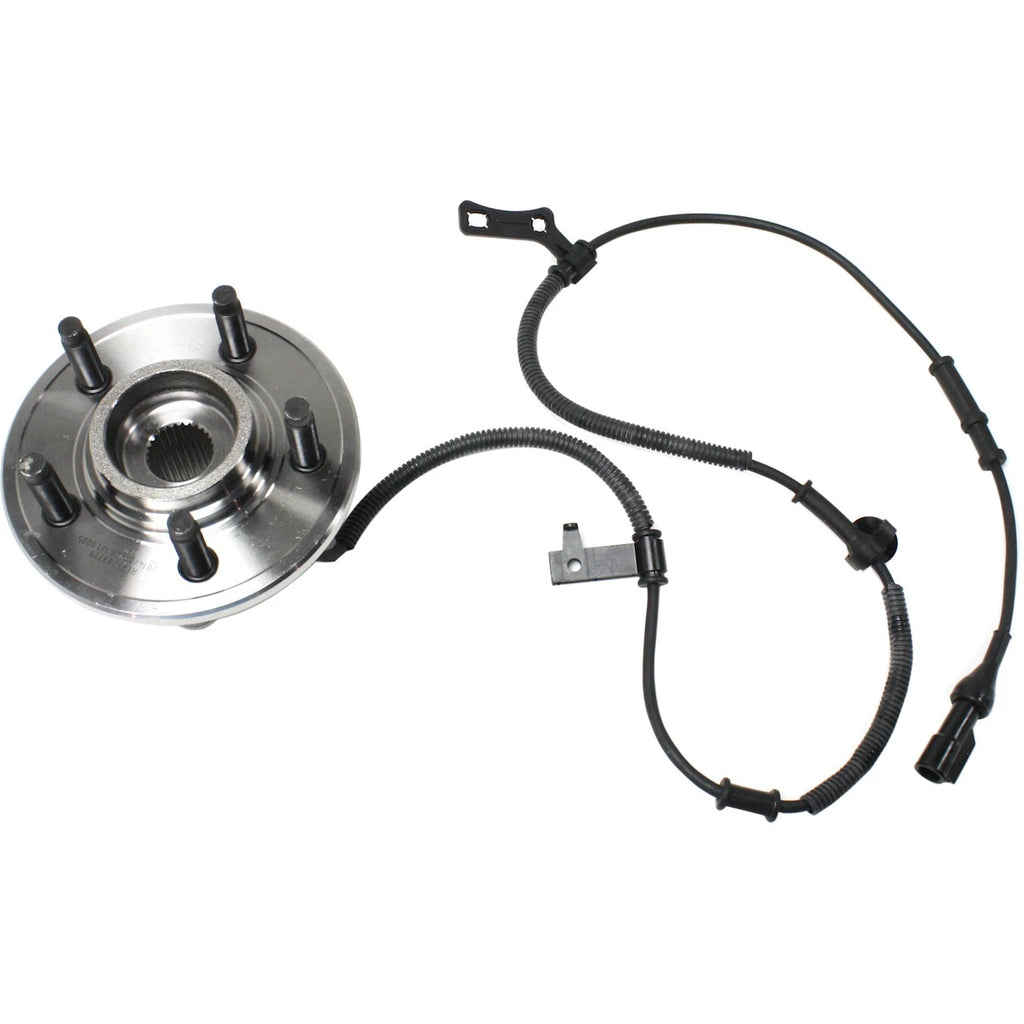 Wheel Hubs for Ford Explorer (2006–2010) Front Left & Right with Bearing & Sensor