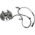 Wheel Hubs for Ford Explorer (2006–2010) Front Left & Right with Bearing & Sensor