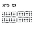 Set of 4 Battery Holders for 21700 Battery Packs