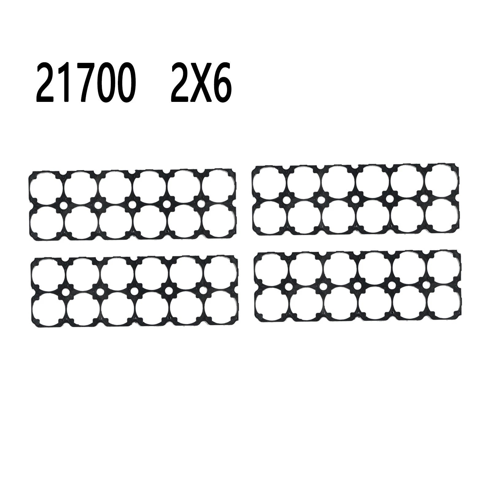 Set of 4 Battery Holders for 21700 Battery Packs