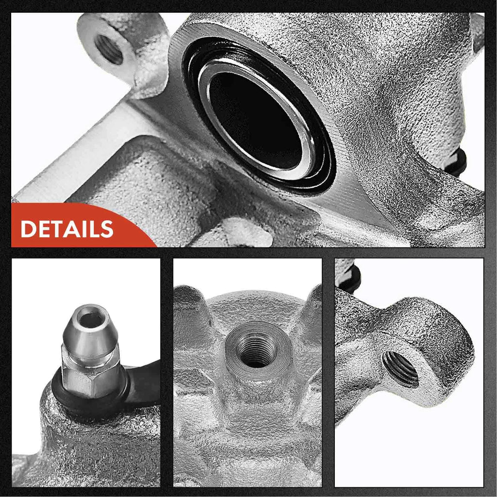 6x Rear Disc Brake Calipers & Pads for Mitsubishi Montero (2001–2006)