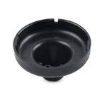 Black Radio Antenna Mount Base Cover for Jeep Wrangler JK JL Gladiator JT
