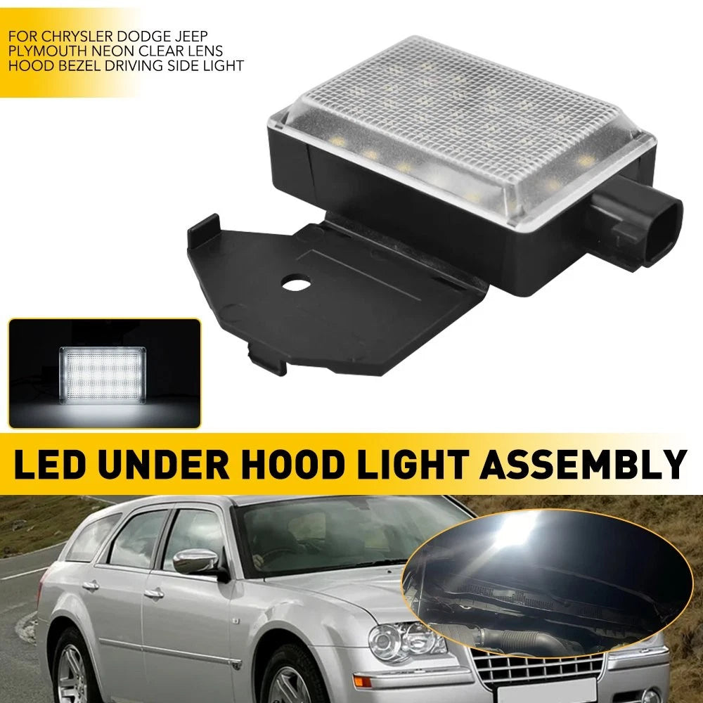 LED Underhood Courtesy Lamp Light for Ram Wrangler Grand Cherokee (H)
