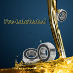 MR105-2RS Deep Groove Ball Bearing for Scooter Skateboard (5x10x4mm)