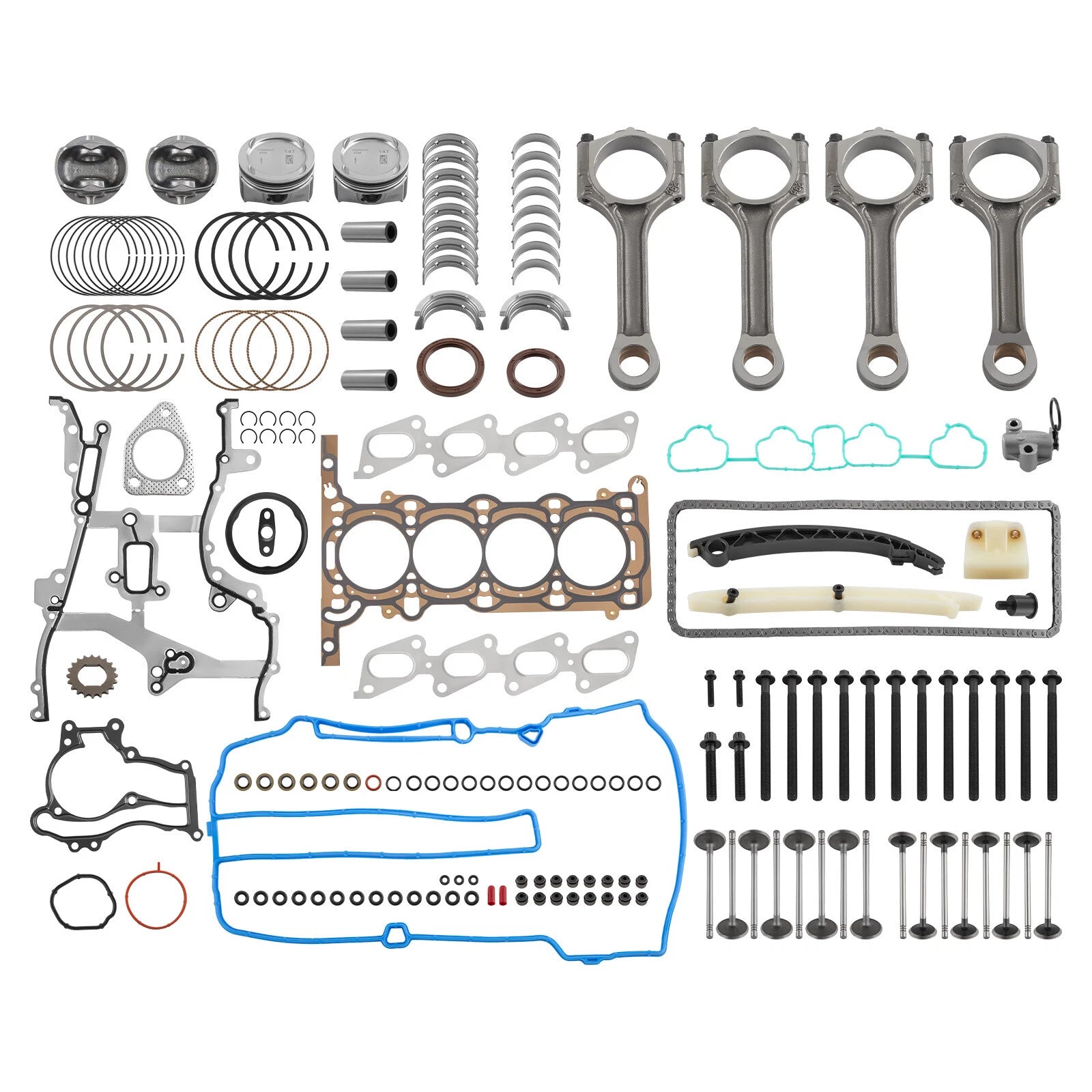 Engine Piston Overhaul Kit for Chevy Cruze Buick 1.4L Turbo (2011–2016)