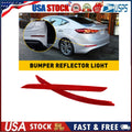 Set of 2 Rear Bumper Reflector Lights for Hyundai Elantra (2017–2018)