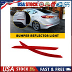 Set of 2 Rear Bumper Reflector Lights for Hyundai Elantra (2017–2018)