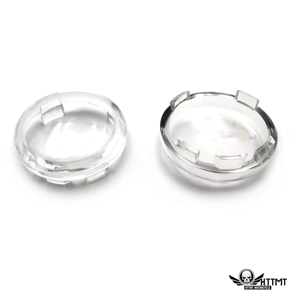 Turn Signal Lens Cover for Harley Softail Dyna Glide Sportsters (2000–2013)