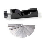 32 Blades Feeler Gauge Tool for Spark Plug Measurement (Metric)