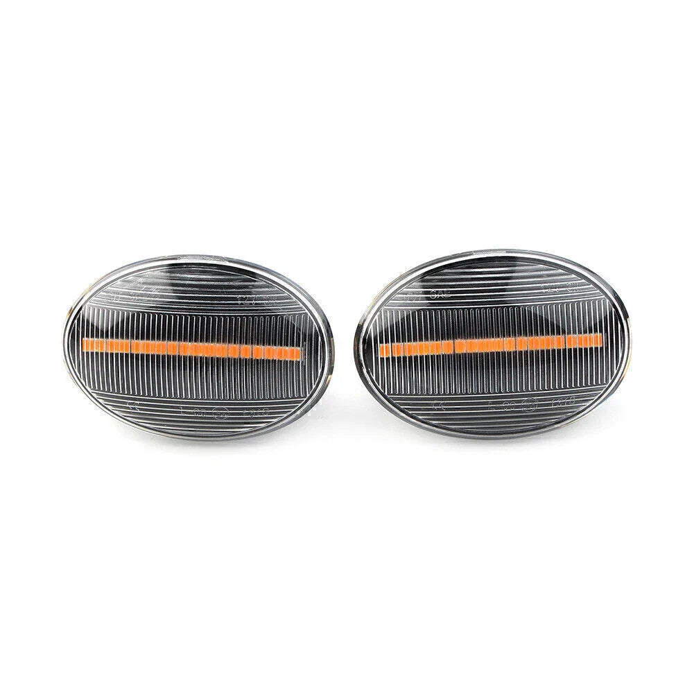Dynamic Clear LED Side Marker Lights for MINI Cooper R55 R56 R57 R58