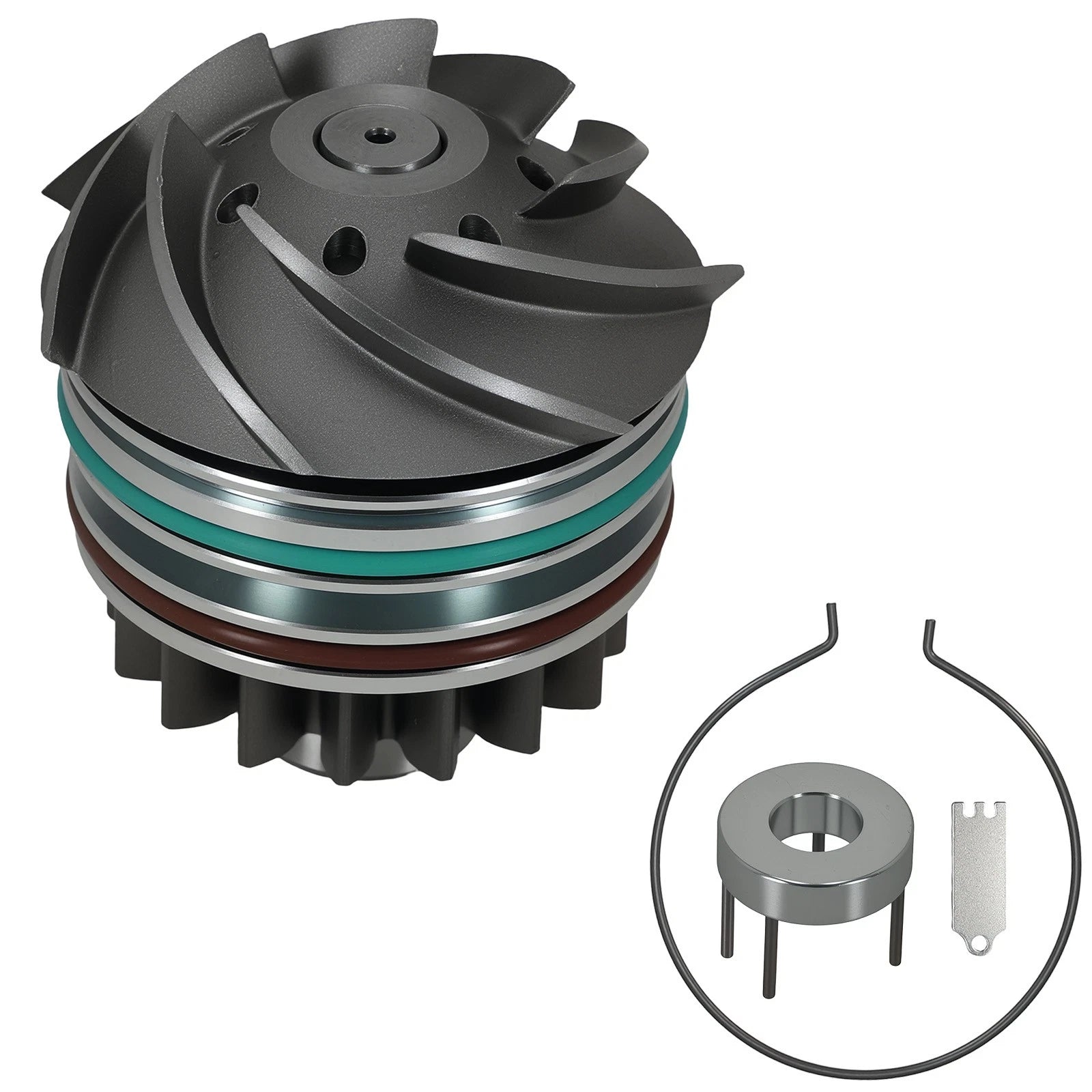 Coolant Pump for John Deere 9100 8100 8200 9560STS 9750STS 9660 (1990–2020) RE508249