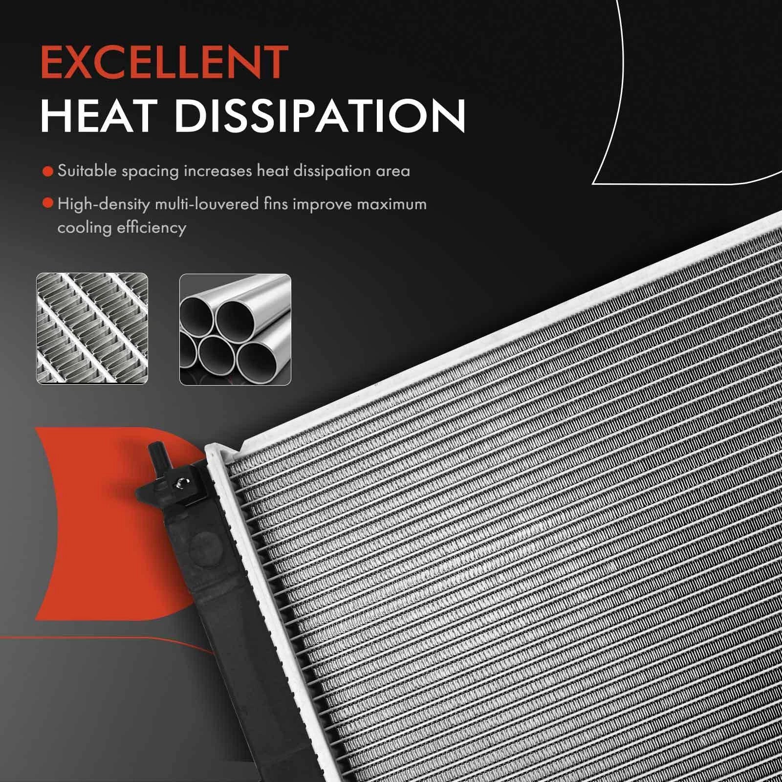 Radiator with Oil Cooler for Hyundai Elantra, Kia Forte