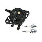 Fuel Pump Kit for Honda GX610 GX620 GX670 (1 Pump + 2 Spark Plugs)