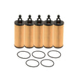 Set of 5 Engine Oil Filters for Chrysler Dodge Jeep Ram V6 (ESS)