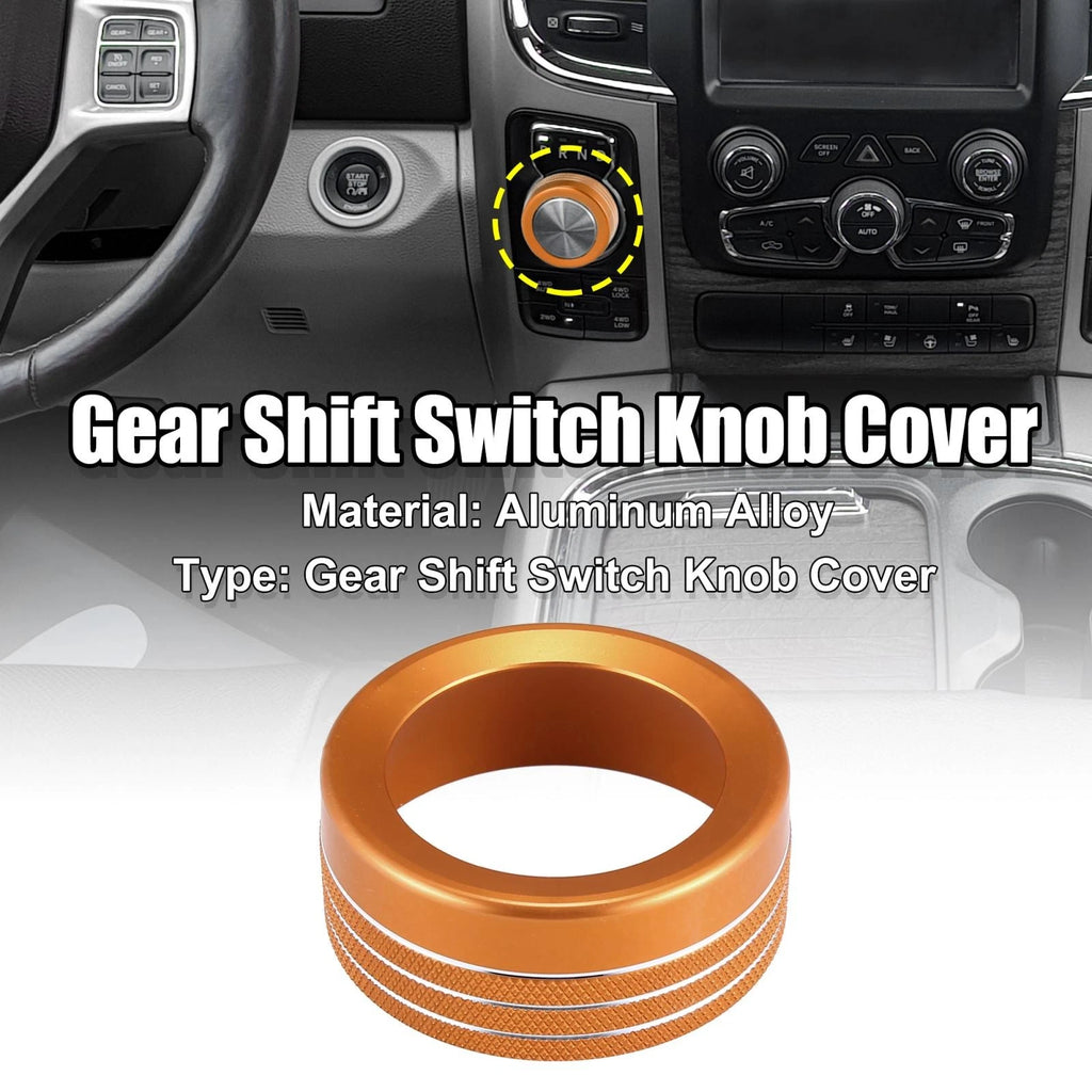 Gear Shift Switch Knob Cover for Dodge Ram (2013–2017) Orange