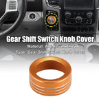 Gear Shift Switch Knob Cover for Dodge Ram (2013–2017) Orange