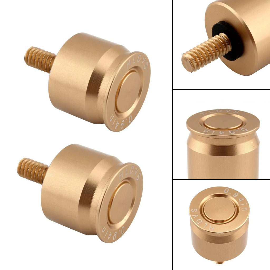 2X CNC Screw Mount Seat Bolt for Harley Dyna Softail Sportster Road King Glide