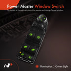 Power Window Switch for BMW 550i 528i 528xi 535i (2008-2010)