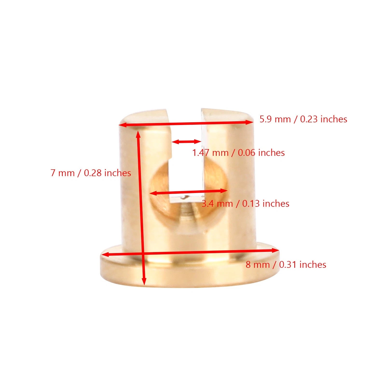 Throttle Cable End Joint Guide Nut for Polaris Suzuki Yamaha ATV