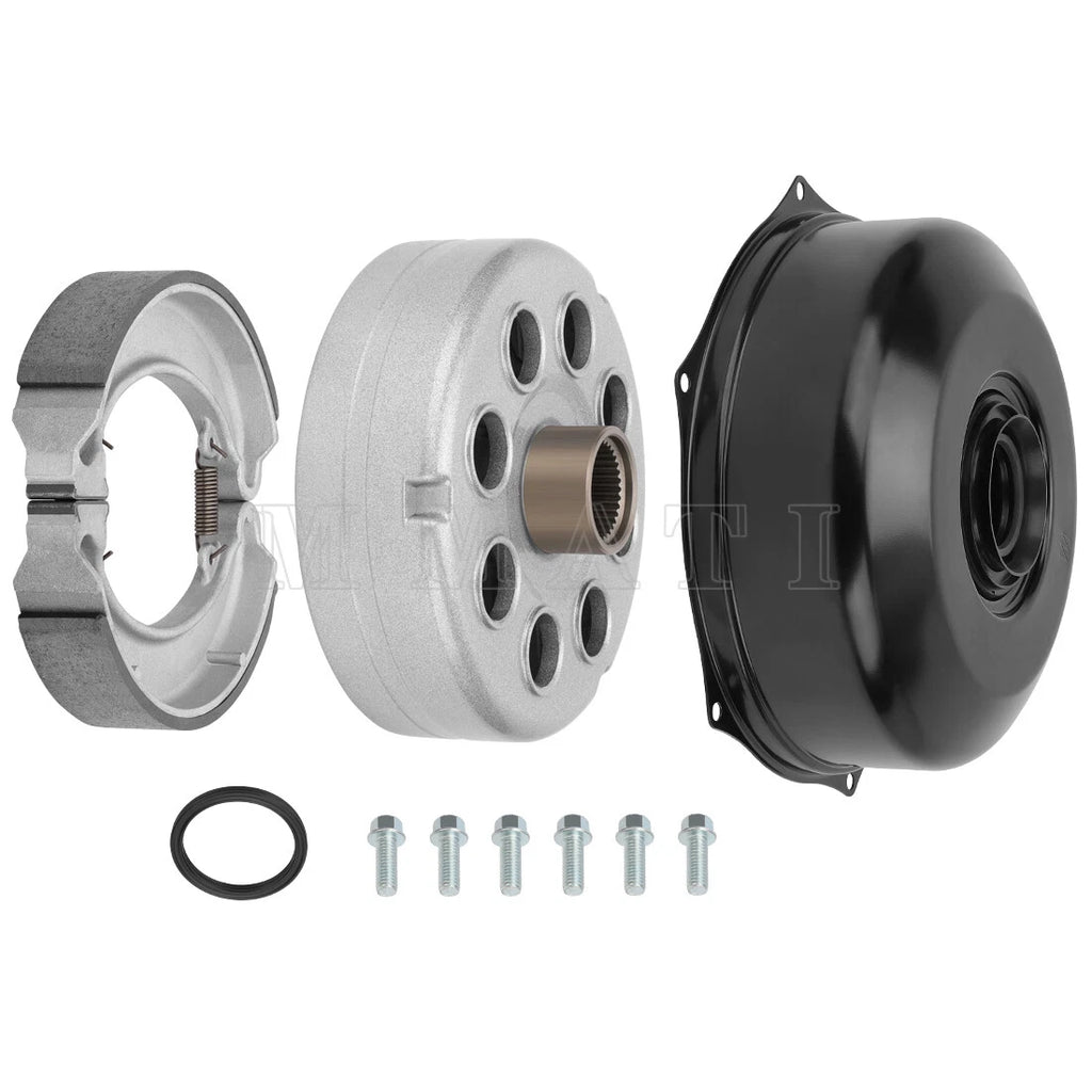 Rear Brake Drum Hub Cover Seal Kit W/Shoes for Honda Fourtrax 300 (1988–2000)