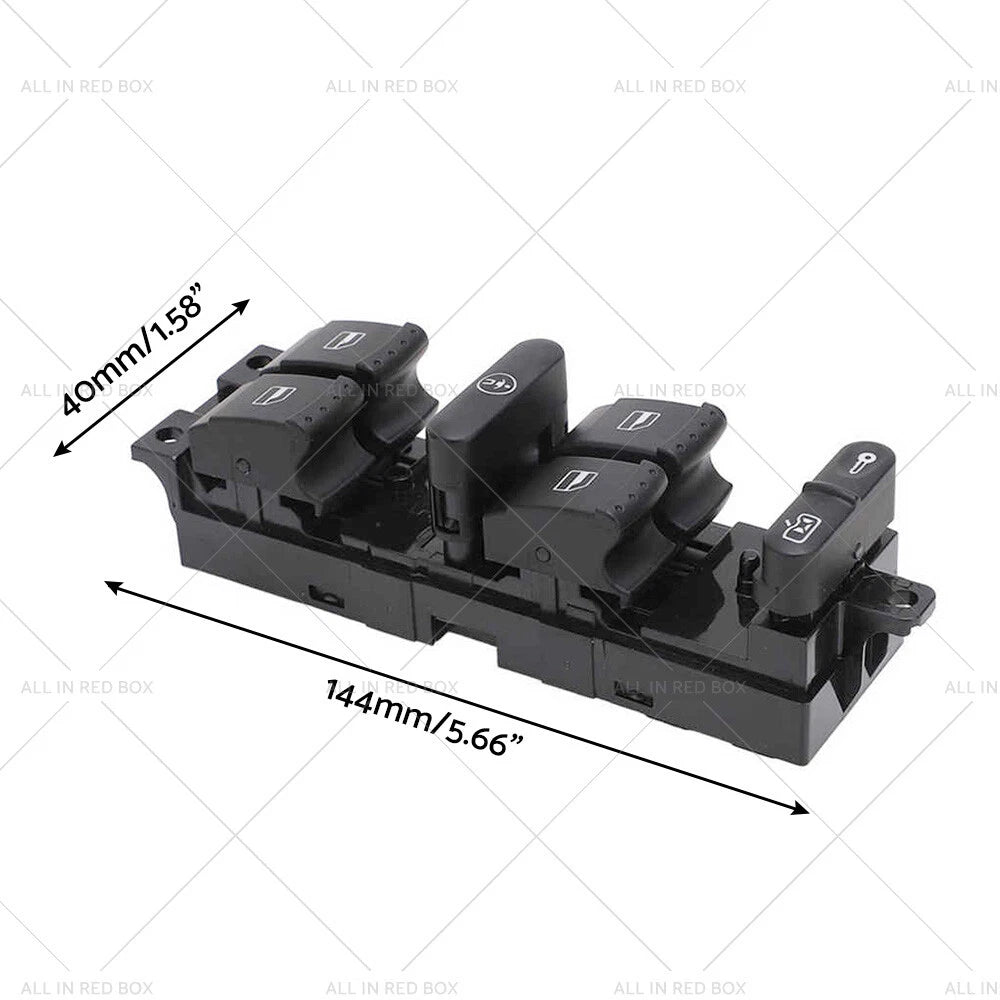 RH Power Window Switch for VW Golf Jetta Bora Passat (1998–2005) 1J4959857C