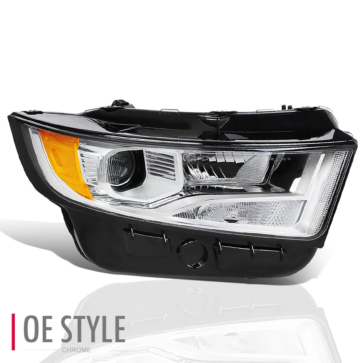 Passenger Right Side Projector Headlight for Ford Edge (2015–2018) FO2503341