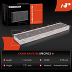 2X Activated Carbon Cabin Air Filter for Mini Cooper (2002-2008)