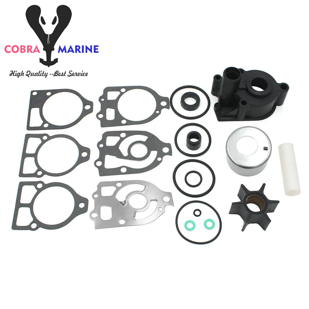 Outboard Water Pump Impeller Kit for Mercury/Mercruiser (46-96148A8, 46-96148Q8)