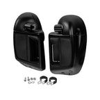 Lower Vented Leg Fairing for Harley Touring Street Glide (2014–2023) Black Denim