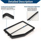 Car Engine Air Filter No. 172205LAA00 for Honda CR-V 2.4L (2015–2016)