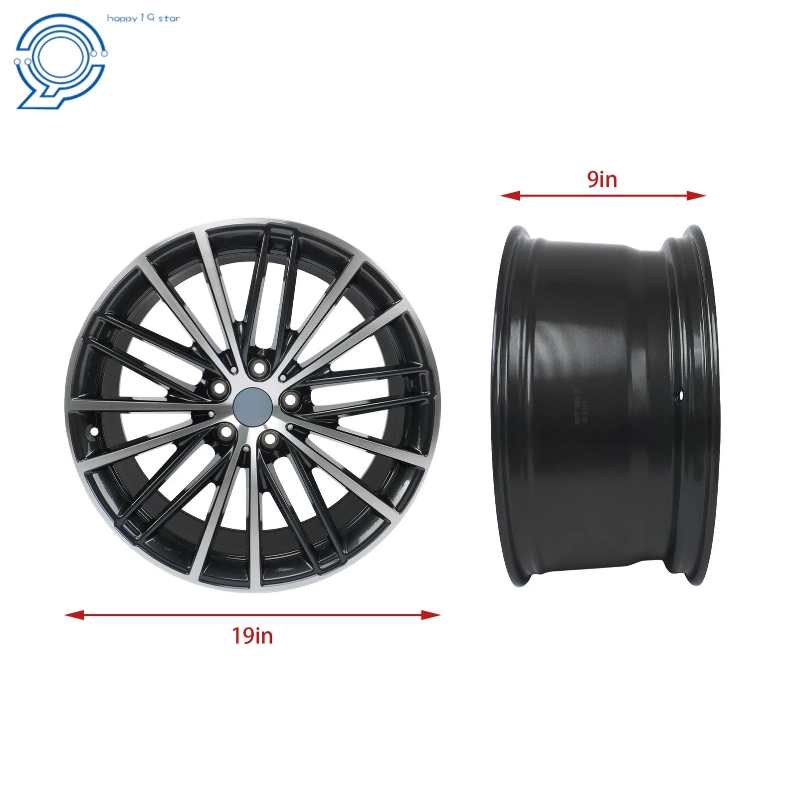 19" Wheel Rim for BMW 530i 540i (2017–2020)