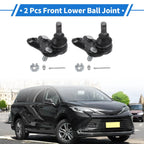 2X Front Lower Ball Joints for Toyota Corolla (1996–2008) No. 43330-19115/43330-09230