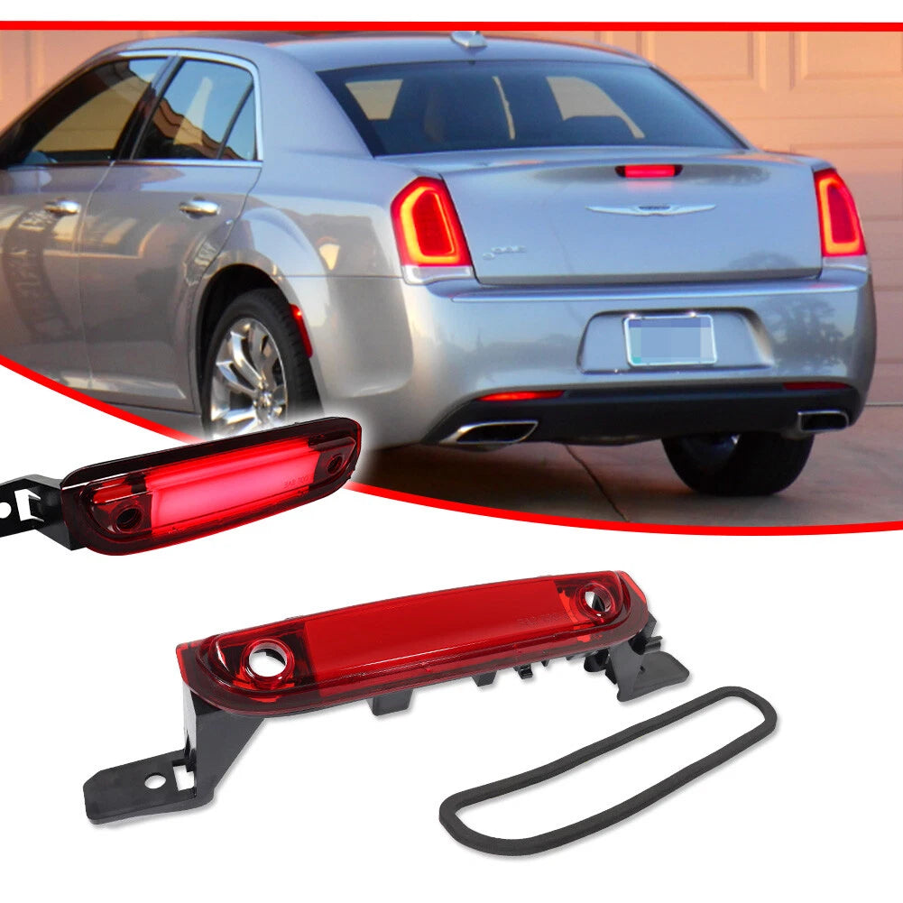Red 24-LED High Mount 3rd Brake Light for Chrysler 300 (2015–2023)