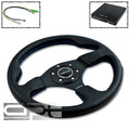 NRG 320mm 6-Hole Racing Steering Wheel for JDM Vehicles